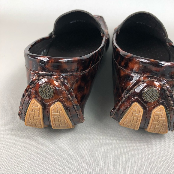 Cole Haan Women’s Animal Print Patent Driving Moccasins Shoes Size 6B - Picture 8 of 9